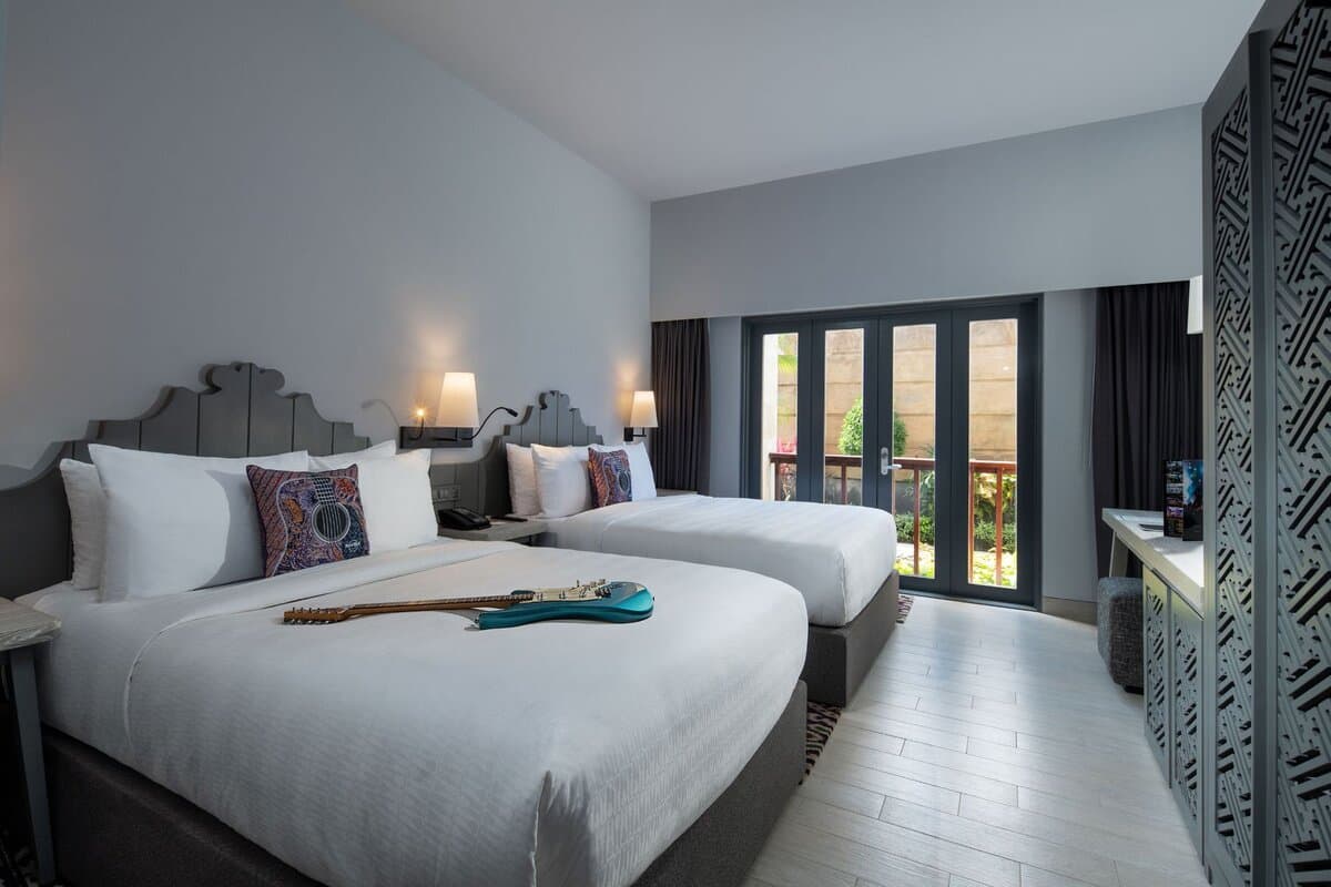 Hard Rock Hotel Bali-Deluxe King:Two Queens-1